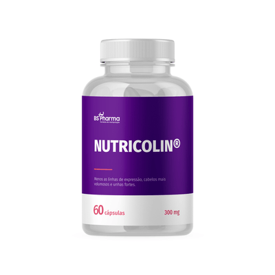 Nutricolin (Silício Orgânico) 300 mg - 60 Cápsulas