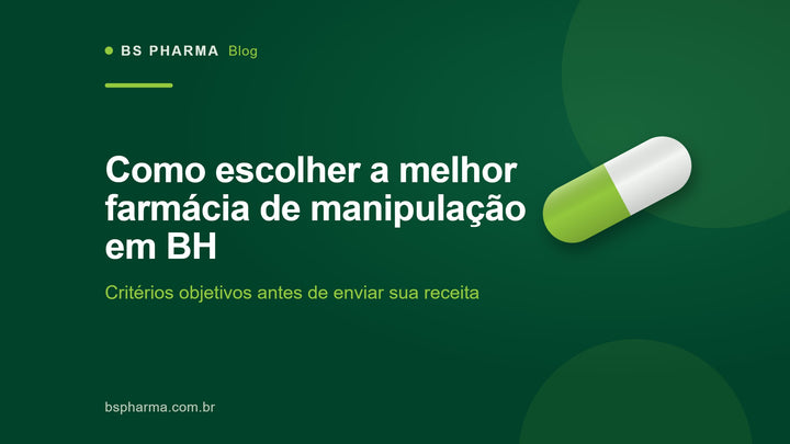 Como escolher a melhor farmácia de manipulação em BH