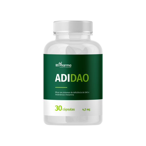 Embalagem de AdiDAO (Enzima DAO Diamina Oxidase) 4,2 mg da BS Pharma