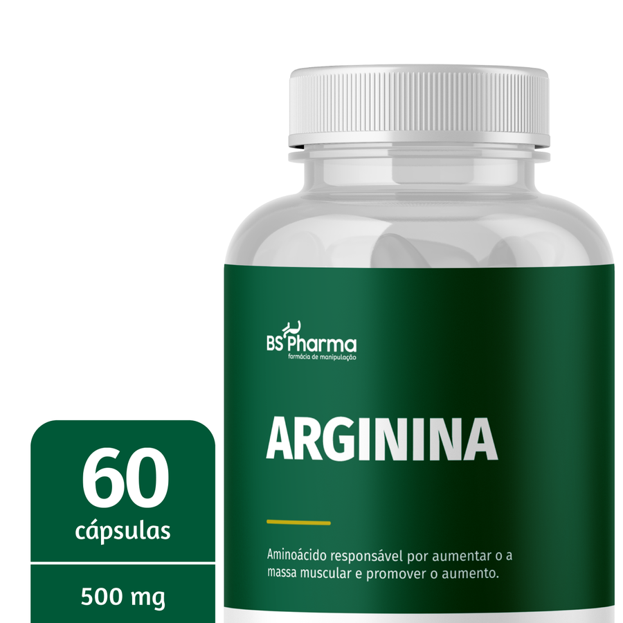 Informações do rótulo de Arginina 500 mg da BS Pharma
