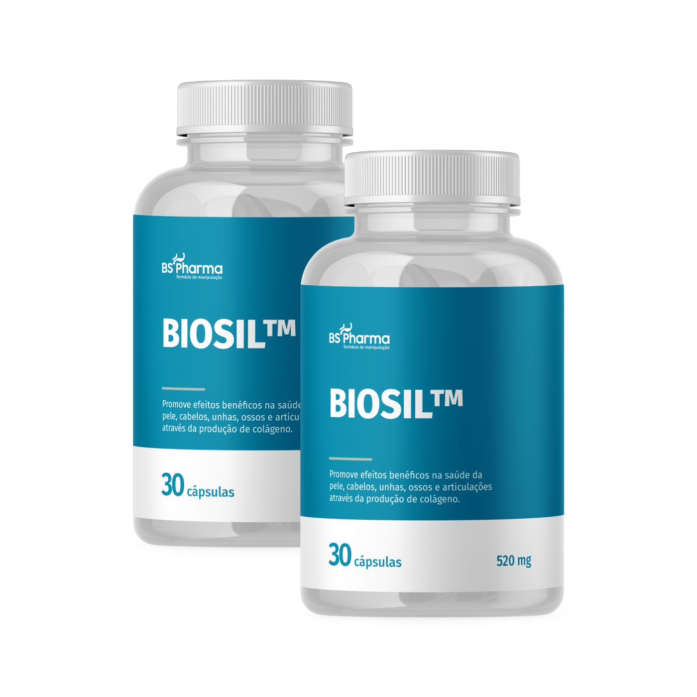 Combo de Biosil  520mg 2x30