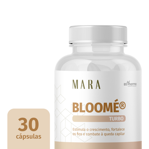 Informações do rótulo de Bloomé Turbo, 60 Cápsulas com 30 Doses da BS Pharma