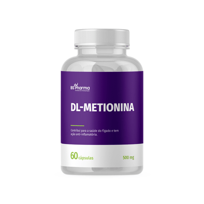 DL Metionina 500 mg - 60 Cápsulas