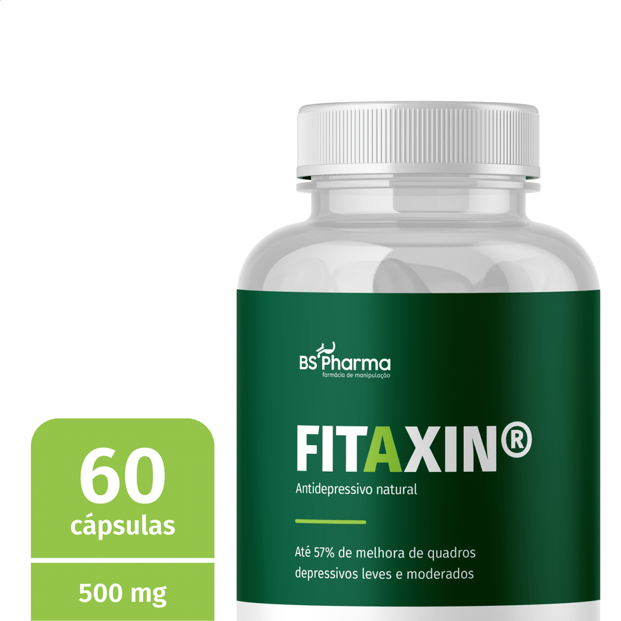 Informações do rótulo de Fitaxin 500mg, 60 Cápsulas da BS Pharma