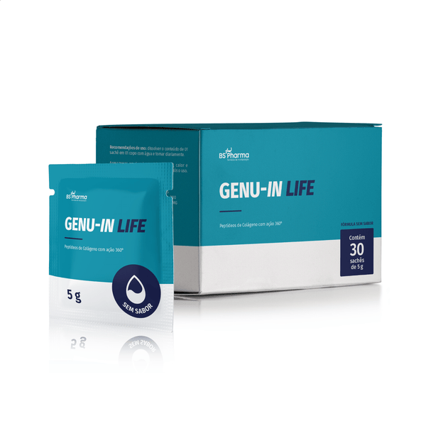 Genu-in Life Peptídeo Colágeno - 5g - 30 sachês
