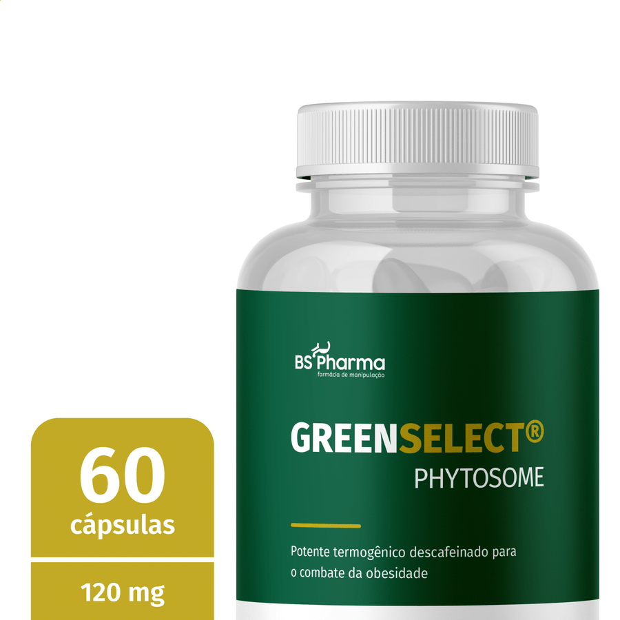 Informações do rótulo de Greenselect Phytosome (Chá Verde) 120 mg, 60 Cápsulas da BS Pharma