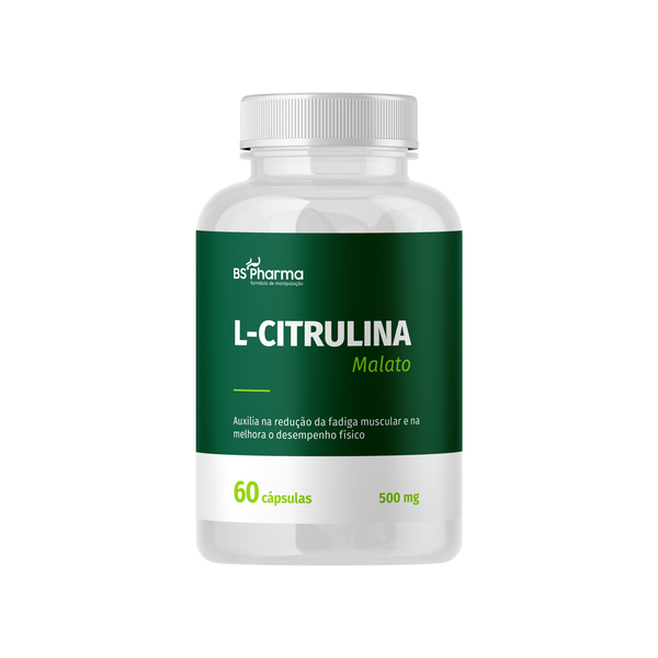 L Citrulina Malato 500mg - 60 Cápsulas