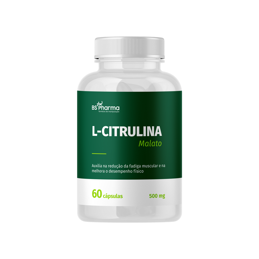 L Citrulina Malato 500mg - 60 Cápsulas