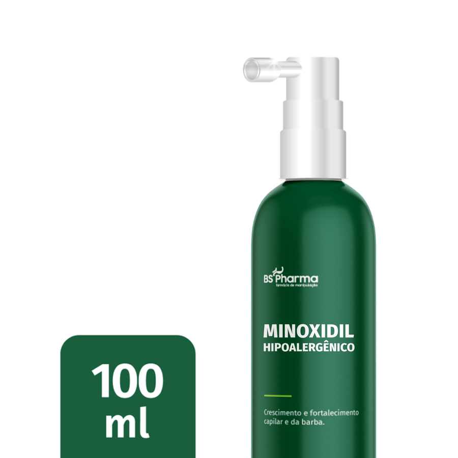 Minoxidil hipoalergênico - 100ml