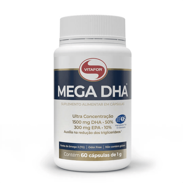 ômega MEGA DHA 60 Cápsulas