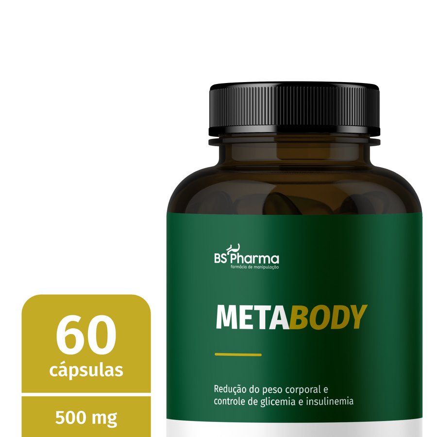 Informações do rótulo de Metabody 500mg, 60 Cápsulas da BS Pharma