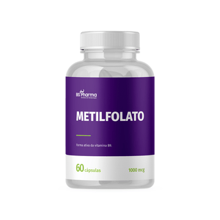 Metilfolato (Vitamina B9) 1000 mcg - 60 Cápsulas