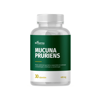 Mucuna Pruriens 400 mg - 30 Cápsulas