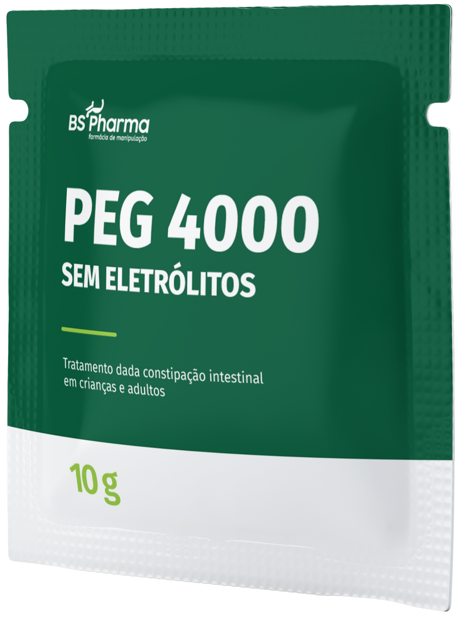 PEG 4000 (Polietilenoglicol) 10 g - Caixa com 30 Sachês
