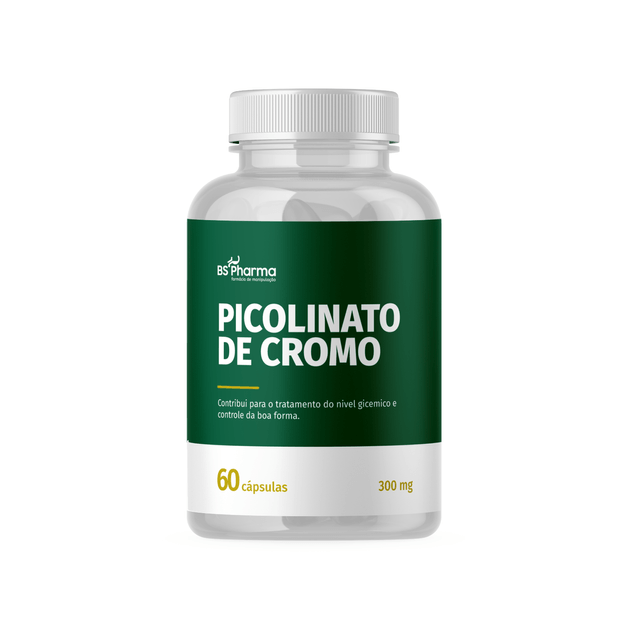 Picolinato de Cromo 300mcg