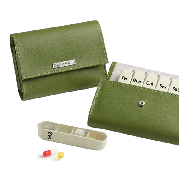 Porta comprimidos Pilbox Liberty Verde