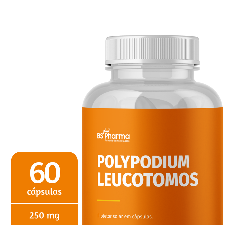 Polypodium leucotomos 250mg, 60 Cápsulas da BS Pharma, foto 2