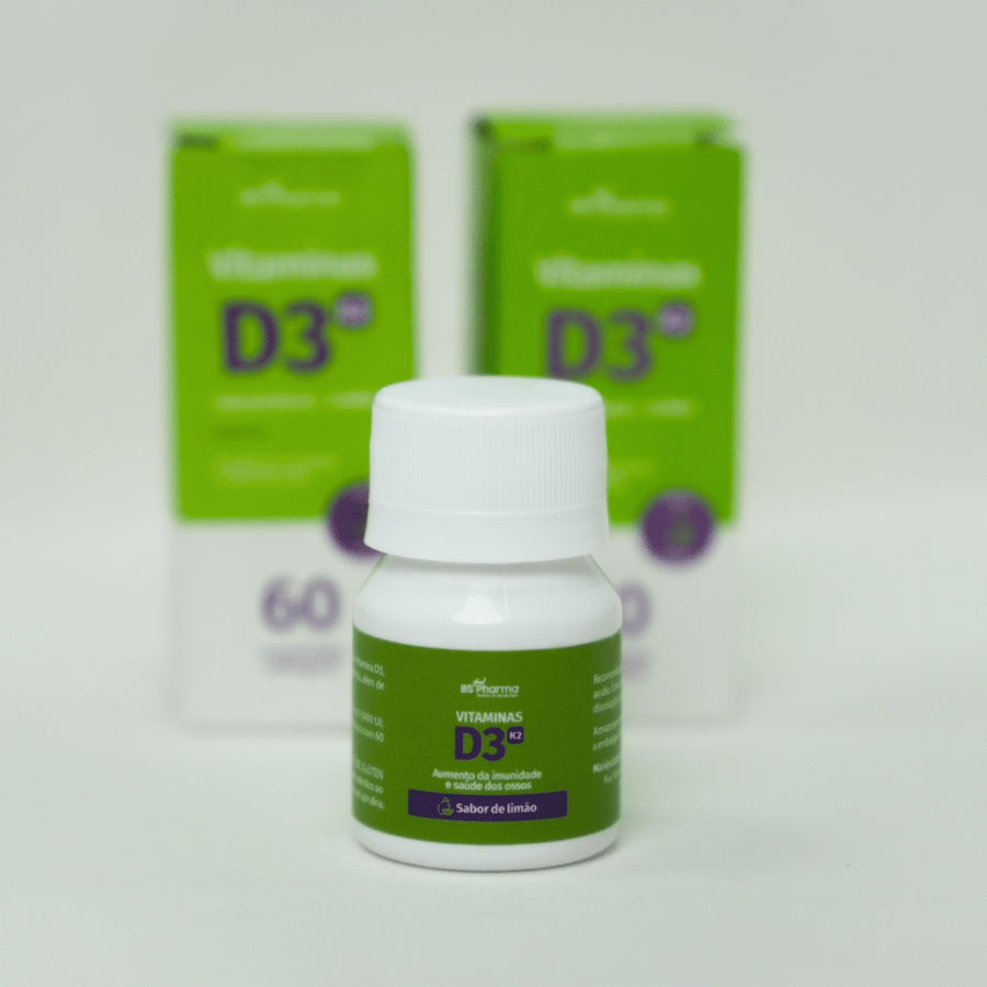 Vitamina D3 (Colecalciferol) + K2 (MK-7), Sublingual, 60 Comprimidos da BS Pharma, foto 12
