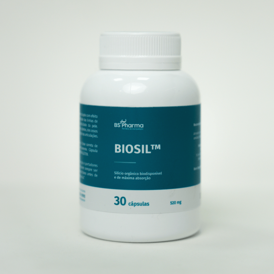 Combo BioSil (Silício Orgânico ch-OSA) 520 mg, 2x30 Cápsulas da BS Pharma, foto 11