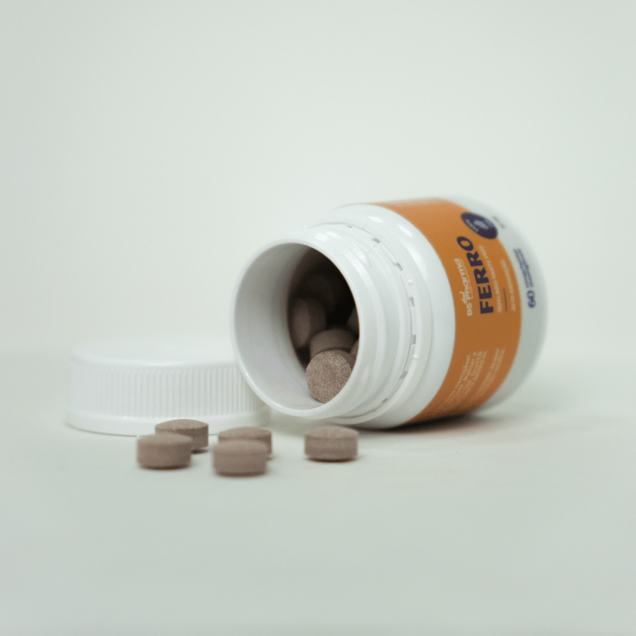 Ferro 30mg mastigável, 60 Comprimidos da BS Pharma, foto 14
