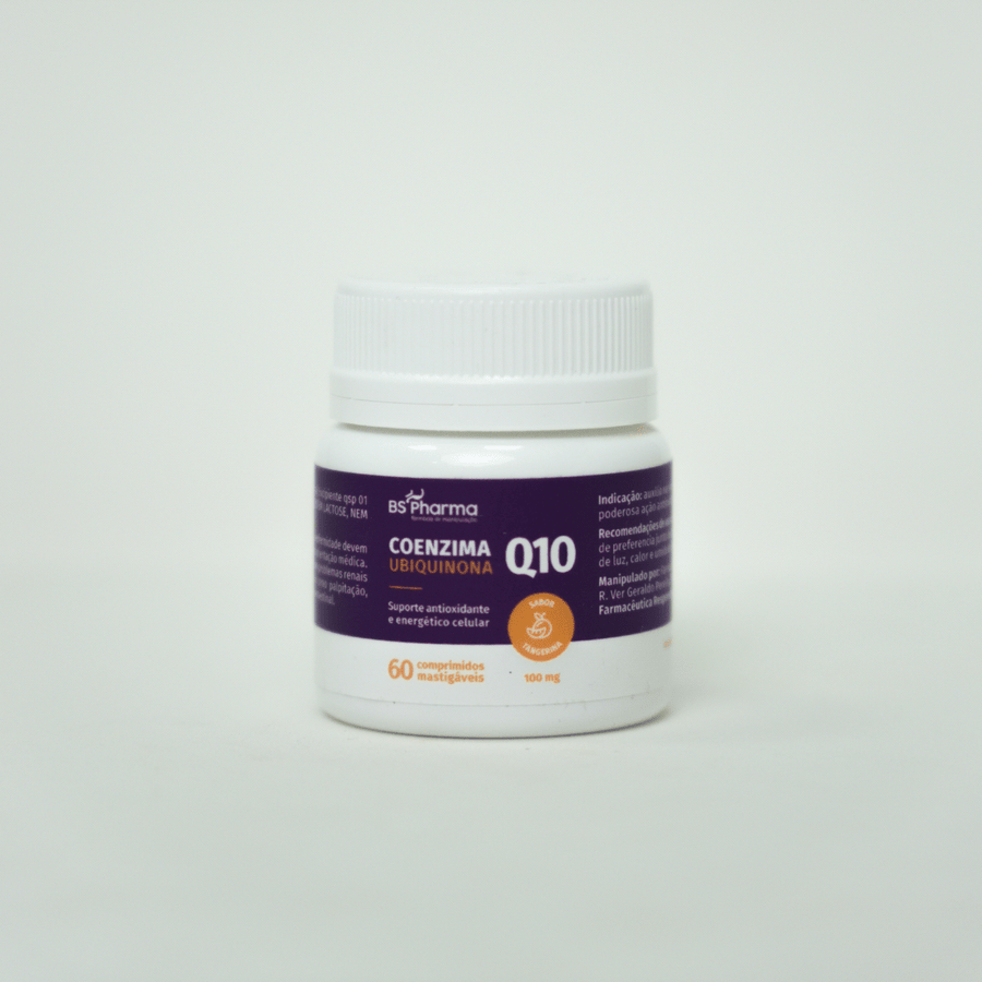 Coenzima Q10 100 mg, 60 Comprimidos Mastigáveis da BS Pharma, foto 3