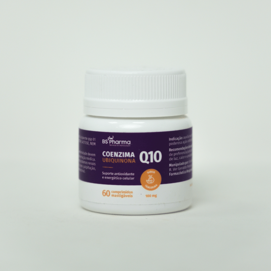Coenzima Q10 100 mg, 60 Comprimidos Mastigáveis da BS Pharma, foto 4