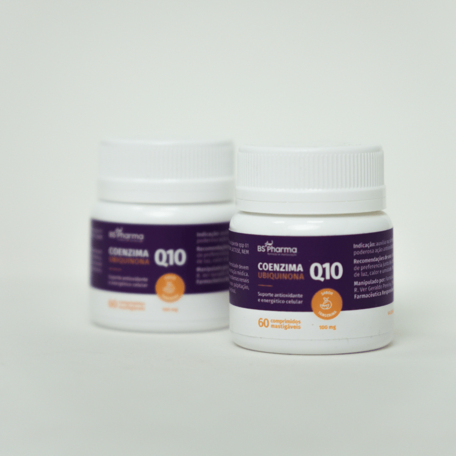 Coenzima Q10 100 mg, 60 Comprimidos Mastigáveis da BS Pharma, foto 7