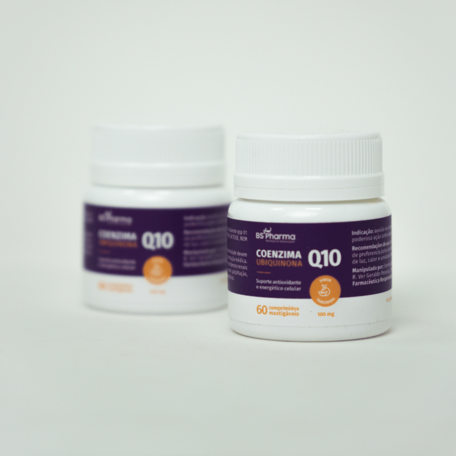Coenzima Q10 100 mg, 60 Comprimidos Mastigáveis da BS Pharma, foto 8