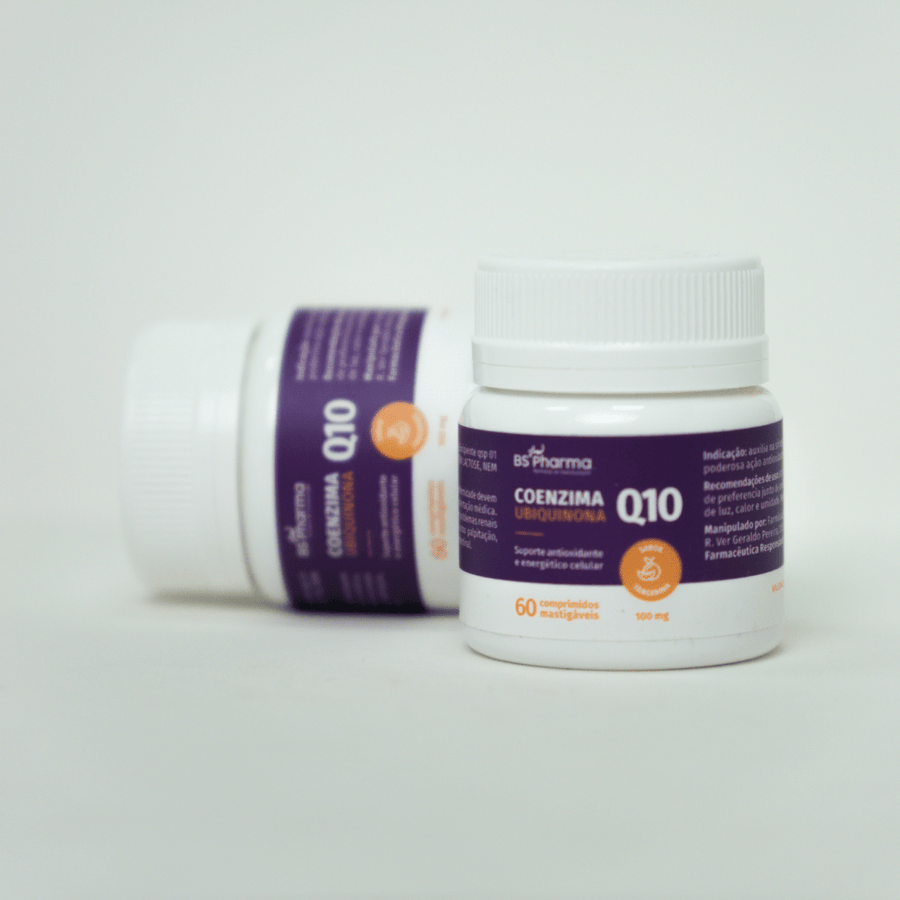 Coenzima Q10 100 mg, 60 Comprimidos Mastigáveis da BS Pharma, foto 9