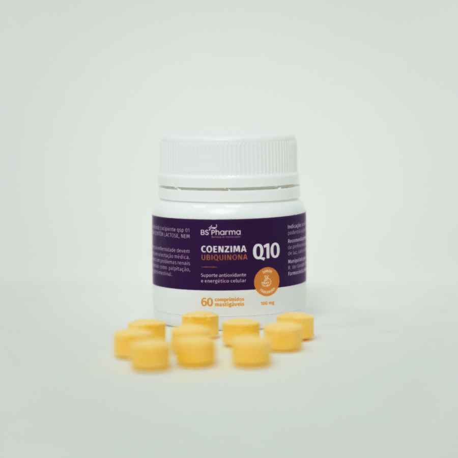 Coenzima Q10 100 mg, 60 Comprimidos Mastigáveis da BS Pharma, foto 13