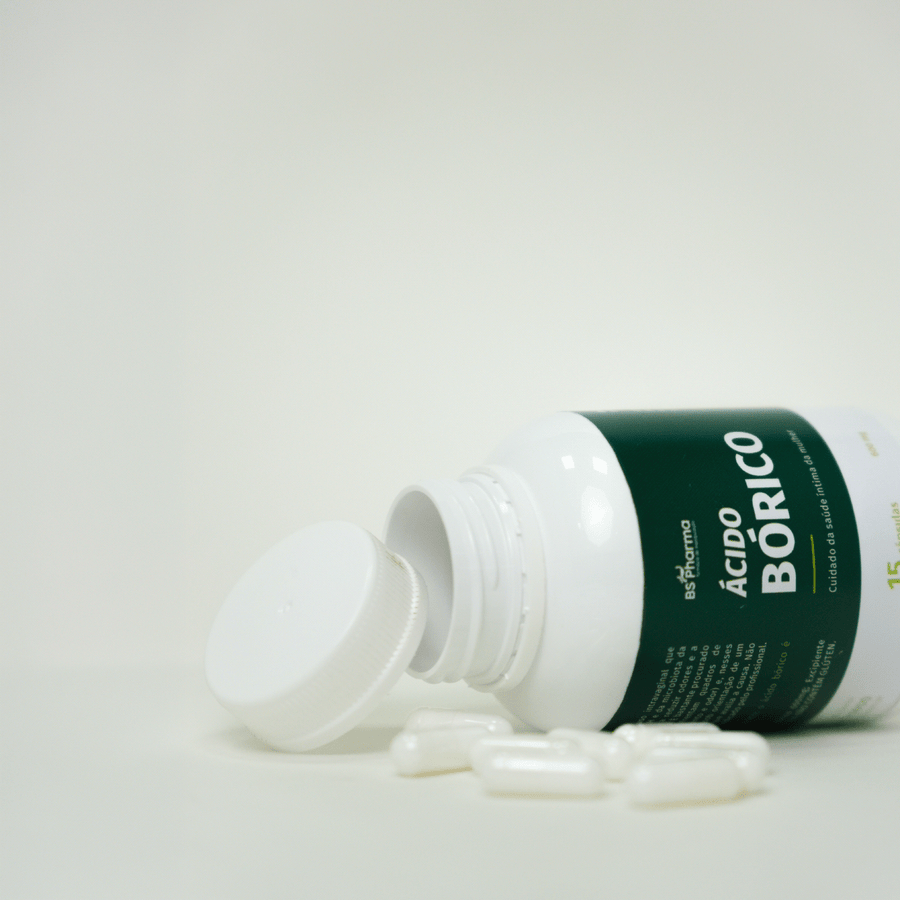Ácido Bórico 600 mg, Cápsulas Vaginais, 15 Unidades da BS Pharma, foto 8