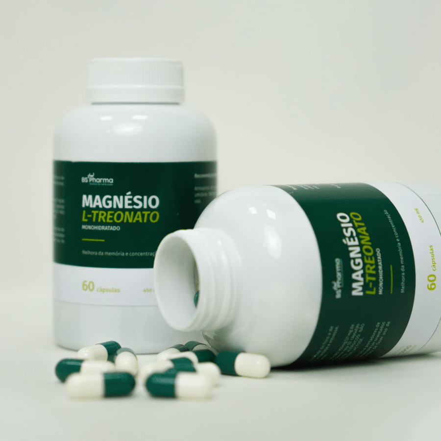 Magnésio L-Treonato 450 mg, 60 Cápsulas da BS Pharma, foto 11