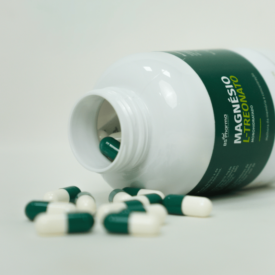 Magnésio L-Treonato 450 mg, 60 Cápsulas da BS Pharma, foto 8