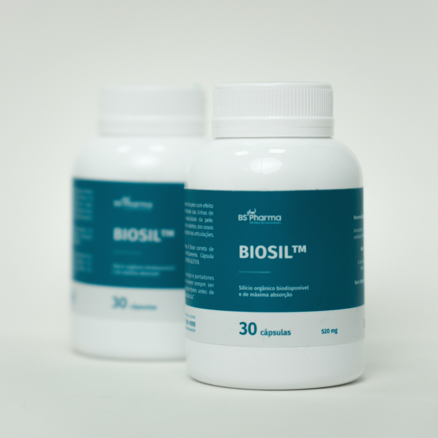 Combo BioSil (Silício Orgânico ch-OSA) 520 mg, 2x30 Cápsulas da BS Pharma, foto 9