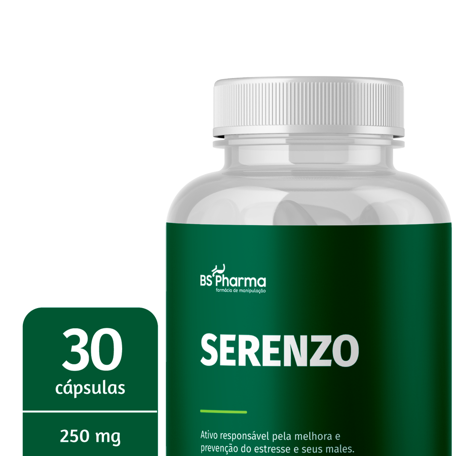 Informações do rótulo de Serenzo 250mg, 30 Cápsulas da BS Pharma