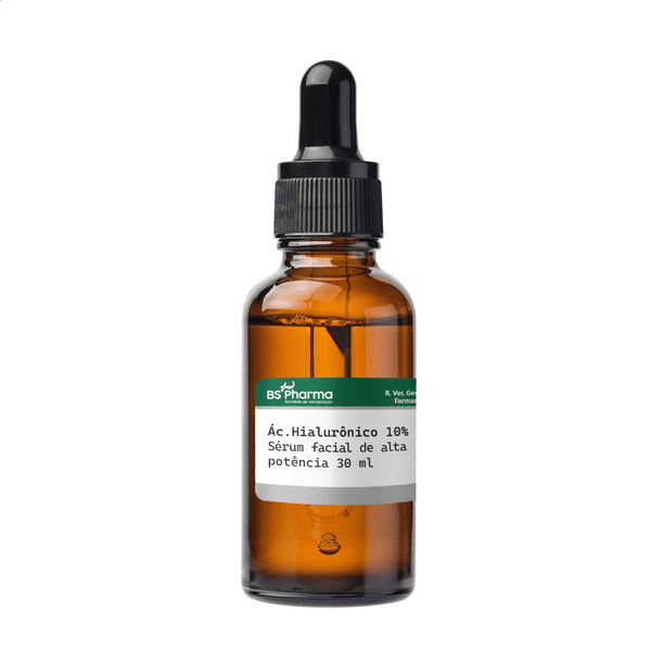 Ácido Hialurônico 10% — Sérum Facial de Alta Potência 30ml