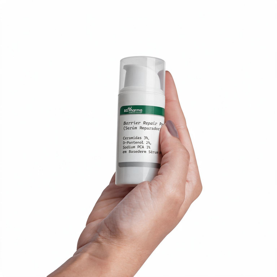 Sérum Reparador de Barreira — Ceramidas + Peptídeos - 30g