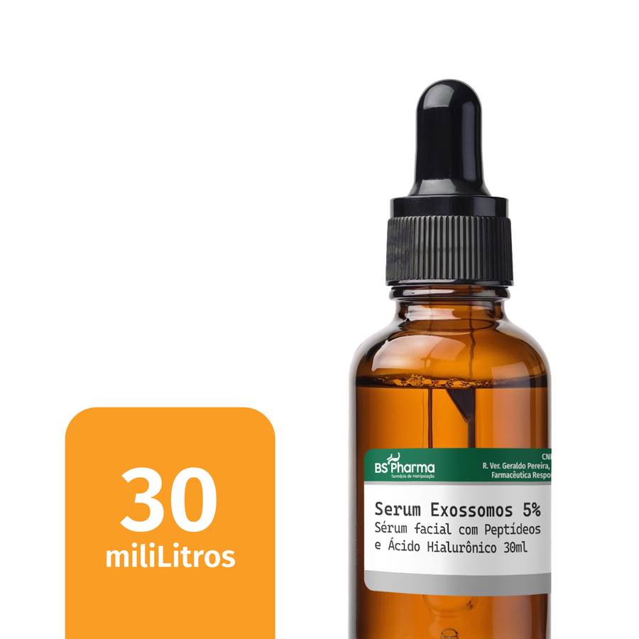 Sérum de Exossomos com Peptídeos e Ácido Hialurônico 30ml