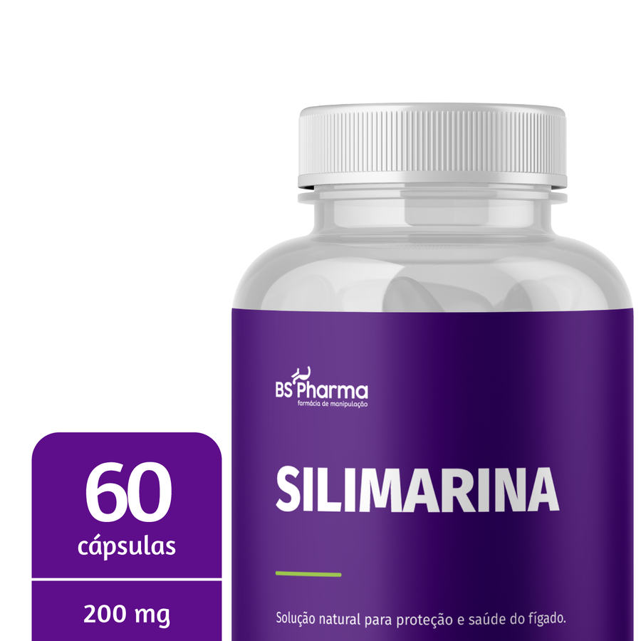 Silimarina 200mg - 60 Cápsulas