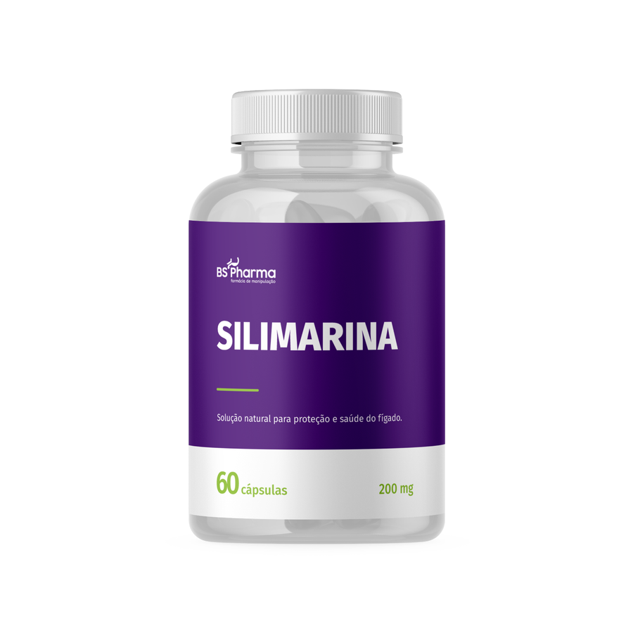 Silimarina 200mg - 60 Cápsulas