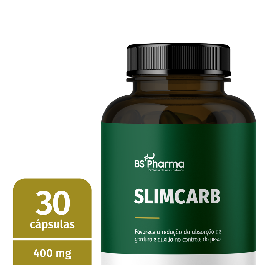 Informações do rótulo de SlimCarb 400mg, 30 Cápsulas da BS Pharma