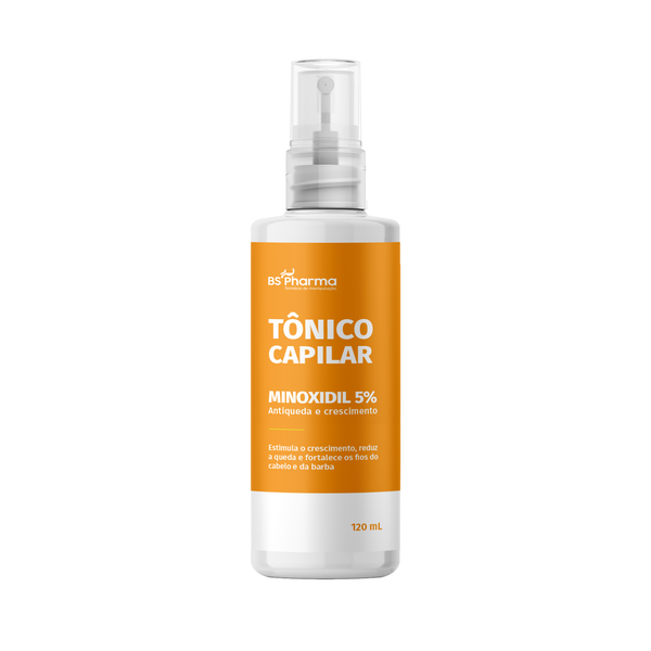Tônico Capilar Minoxidil Spray - 120 ml