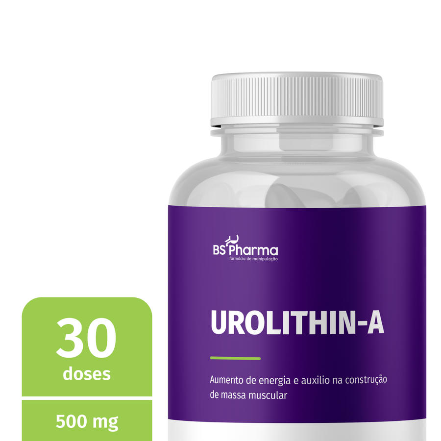 Urolitá A (Urolitina A) 500 mg - 60 Cápsulas