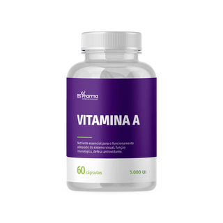 Vitamina A Retinol 5.000 UI - 60 Cápsulas