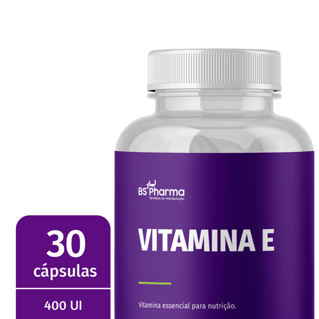 Vitamina E 400UI, 60 Cápsulas da BS Pharma, foto 2