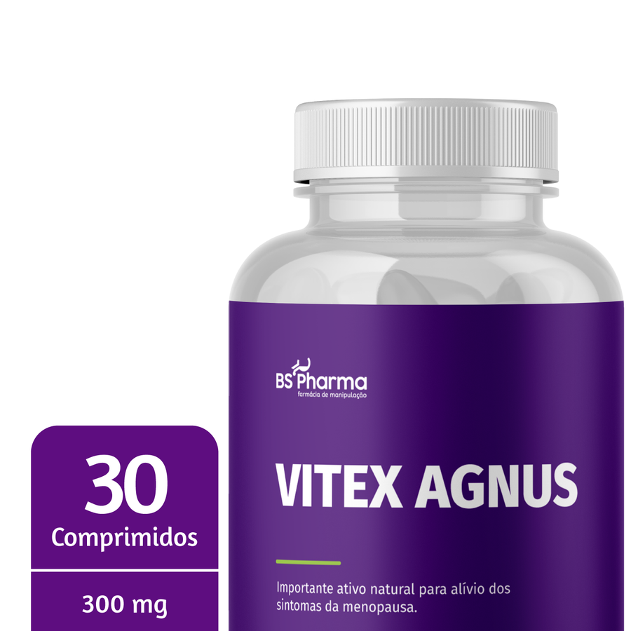 Vitex Agnus Castus (Agnocasto) 300mg — 60 Cápsulas