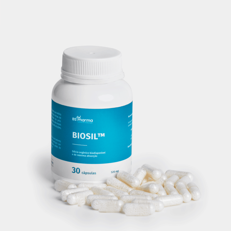Combo BioSil (Silício Orgânico ch-OSA) 520 mg, 2x30 Cápsulas da BS Pharma, foto 4