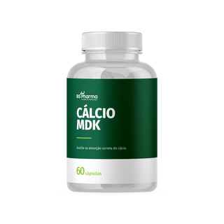 Cálcio e Vitaminas MDK - 60 Cápsulas