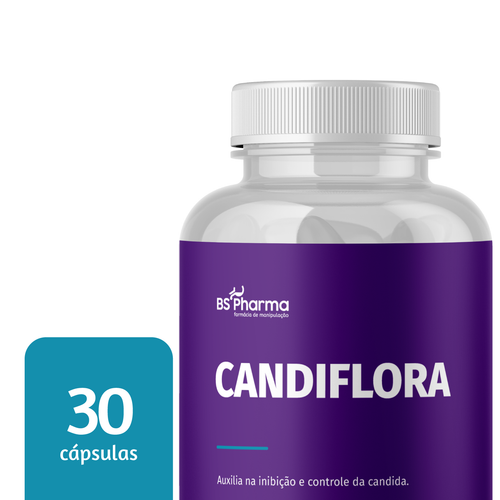 CandiFlora Lactobacillus, 30 Cápsulas da BS Pharma, foto 2