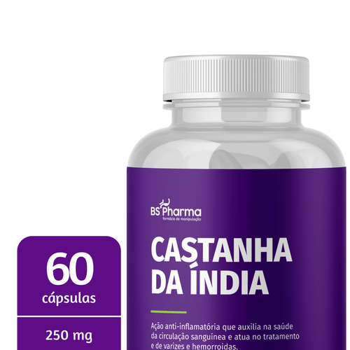 Castanha da índia 250mg